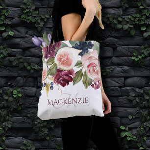 Tote Bag Figues florissantes   Élégante demoiselle d'honneu
