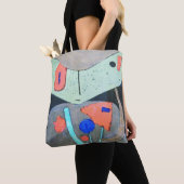 Tote Bag Figure du théâtre oriental, Paul Klee (De près)