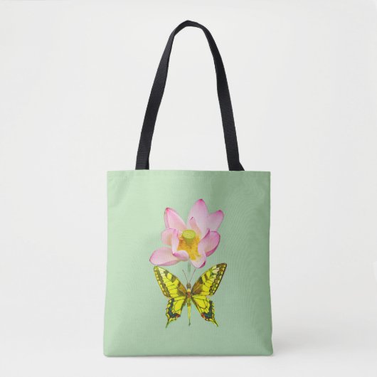 Tote Bag figure papillon machaon (Devant)