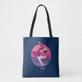 Tote Bag Figure Patineuse - Art De La Danse Sur Glace (Devant)