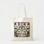 Tote Bag Filigree de jardin enchantée (Devant)