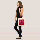 Tote Bag Filigree Heart (Devant (modèle))