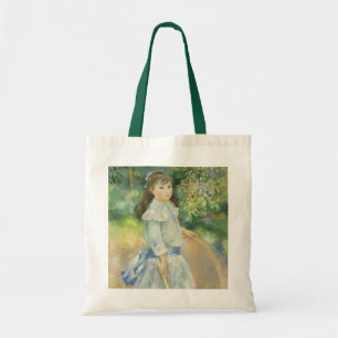 Tote Bag Fille à la houppe par Pierre Renoir, Beaux-Arts An