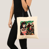 Tote Bag Fille à moto (Devant (produit))