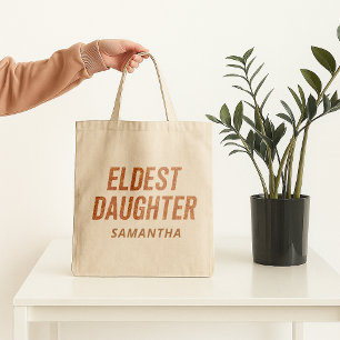 Tote Bag Fille Aînée Vie Branchée D'Une Fille Drôle