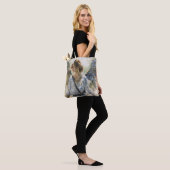 Tote Bag Fille ange à l'aquarelle (Sur le modèle)