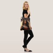 Tote Bag Fille arabe beauté orientale (Sur le modèle)