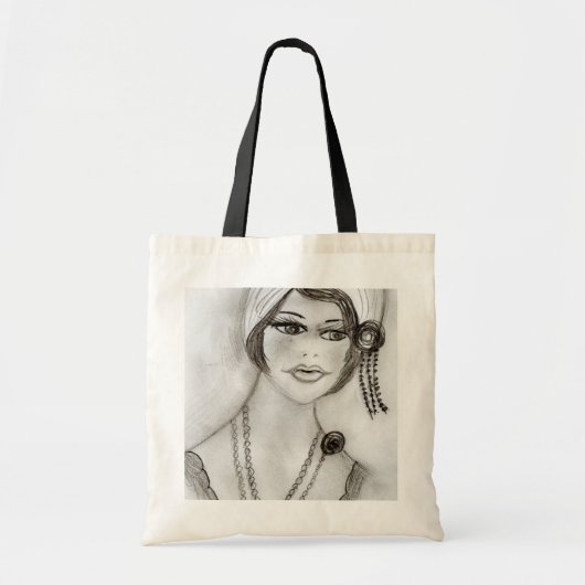 Tote Bag Fille au rabat (Devant)