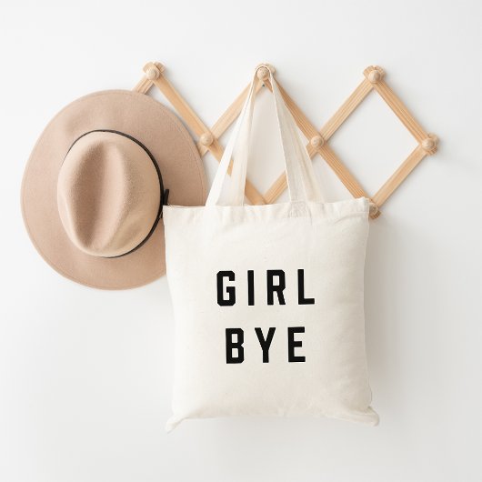 Tote Bag Fille, au revoir | Devis