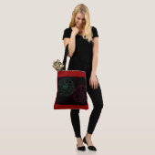 Tote Bag Fille aux afro-puffs de souci (Sur le modèle)