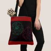 Tote Bag Fille aux afro-puffs de souci (De près)