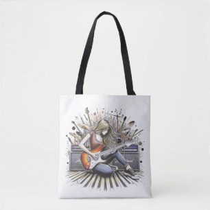Tote Bag Fille avec des vibes musicales