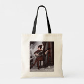 Tote Bag Fille avec guitare (Dos)