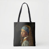 Tote Bag Fille avec une parodie perle (Devant)