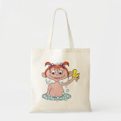 Tote Bag Fille Bath Time Amusant avec canard en caoutchouc  (Devant)