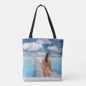 Tote Bag Fille Bikini Thunder_Cove (Dos)