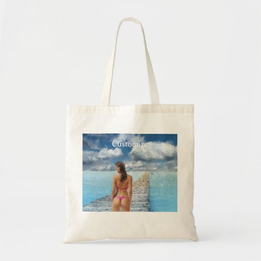 Tote Bag Fille Bikini Thunder_Cove (Devant)