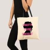 Tote Bag Fille Boss Rose Noir (Devant (produit))