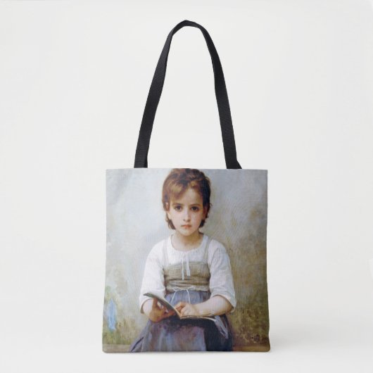 Tote Bag Fille, Bouguereau (Devant)
