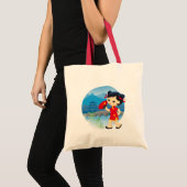 Tote Bag Fille chinoise (Devant (produit))