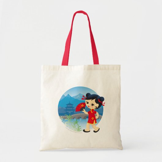 Tote Bag Fille chinoise (Devant)