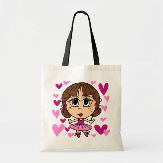 Tote Bag Fille de ballerine (Devant)