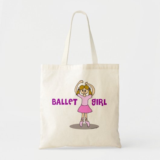 Tote Bag Fille de ballet (Devant)