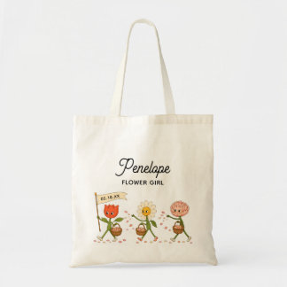 Tote Bag Fille de Fleurs Personnalisée Mariage Tendance Mig