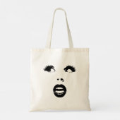 Tote Bag Fille de mode (Dos)