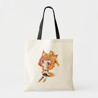 Tote Bag Fille de renard de Kawaii