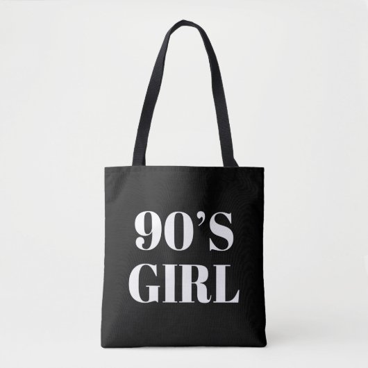Tote Bag Fille des années 90 (Devant)