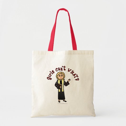 Tote Bag Fille du pasteur de Blonde (Devant)