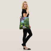 Tote Bag Fille en robe blanche (Sur le modèle)