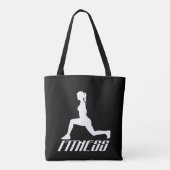 Tote Bag Fille fitness (Dos)