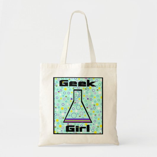 Tote Bag Fille Fourre-tout de geek (Devant)