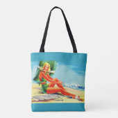 Tote Bag Fille glamour des années 1940 (Dos)