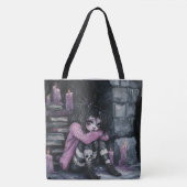 Tote Bag Fille gothique punk (Devant)