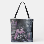 Tote Bag Fille gothique punk (Dos)
