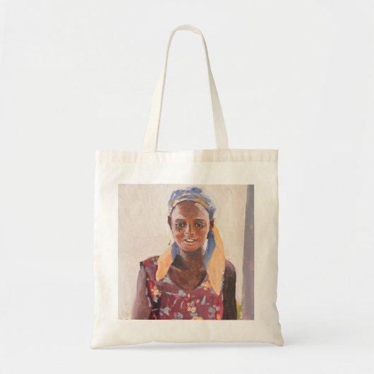 Tote Bag Fille malgache 1989 (Devant)