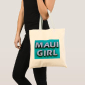 Tote Bag fille maui green (Devant (produit))