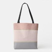 Tote Bag Fille moderne rayée, talon haut (Dos)
