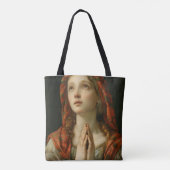 Tote Bag Fille priant de la Renaissance (Dos)