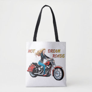 Tote Bag Fille Rêves Chauds Routes