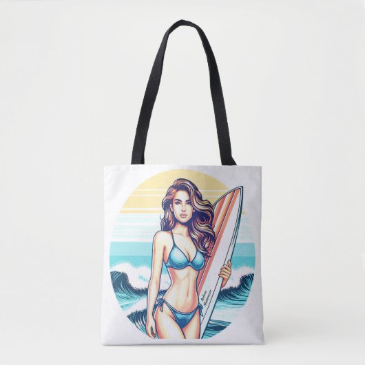 Tote Bag Fille Sport & Surf (Devant)