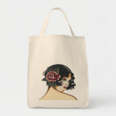 Tote Bag Fille vintage (Devant)