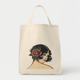 Tote Bag Fille vintage