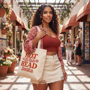 Tote Bag Filles Chaudes Lisent Des Livres