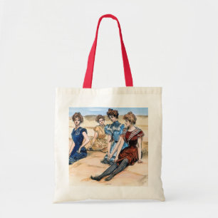 Tote Bag Filles de Gibson sur la plage, 1900