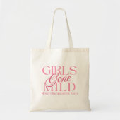 Tote Bag Filles devenues douces - Bachelorette sur mesure (Devant)