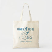 Tote Bag Filles Devenues Douces Fantaisie Bleue Enterrement (Devant)